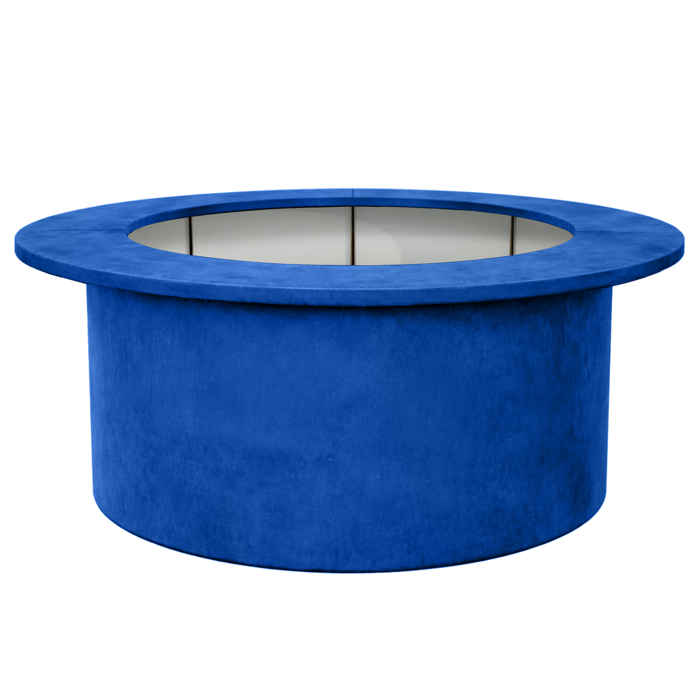 Барная стойка "Луна" 360 синий бархат