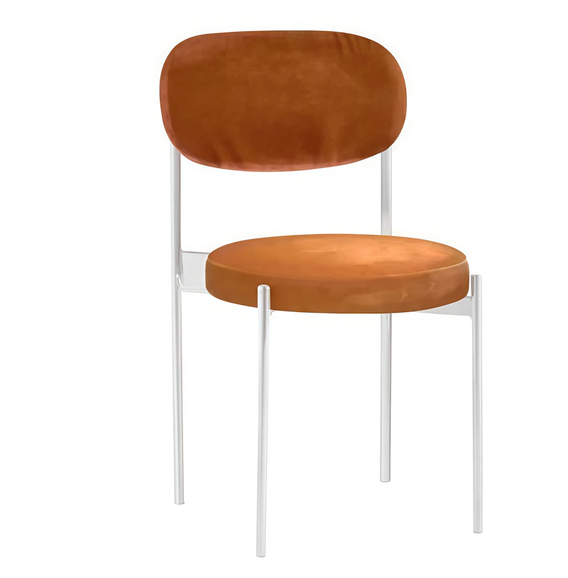 Стул Монако белый охра