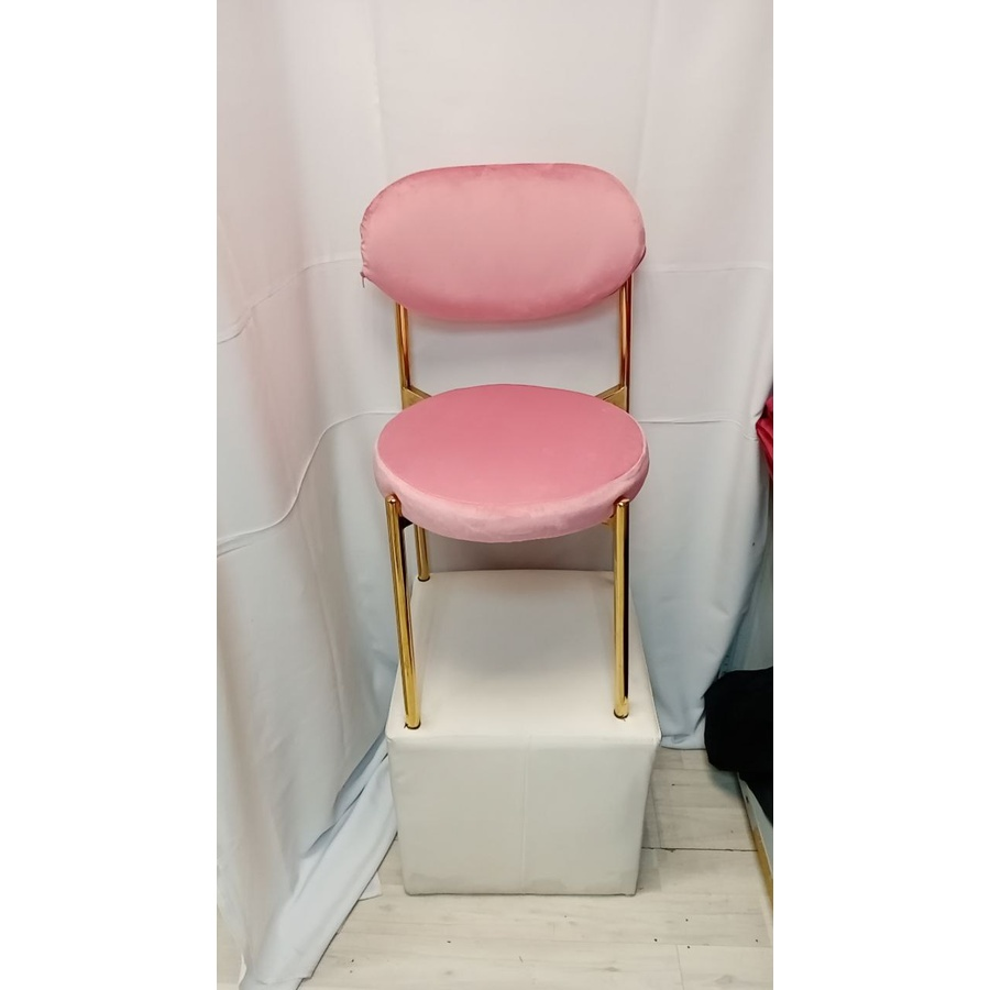 Стул Монако золото розовый - Фото миниатюра 2
