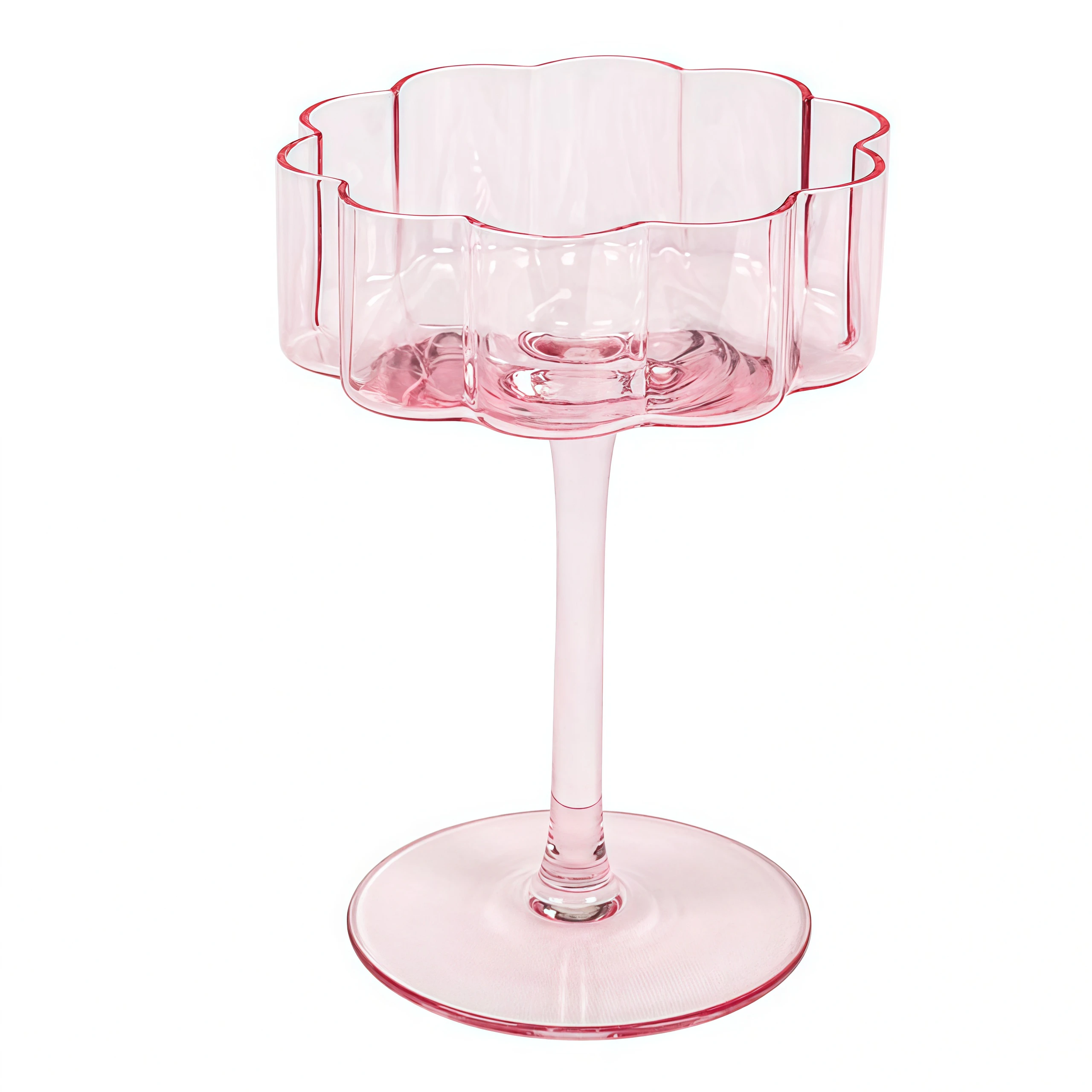 Креманка "Флорал" нежно-розовая