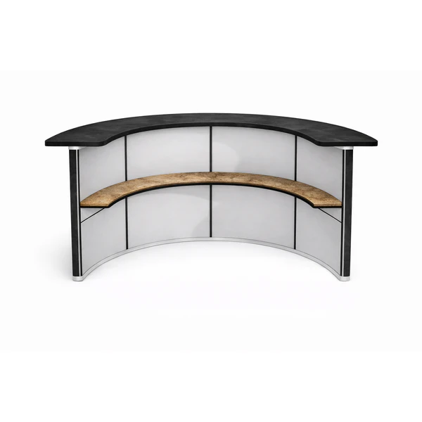 Комплект барной стойки  "Луна" 360  черный бархат - Фото 3