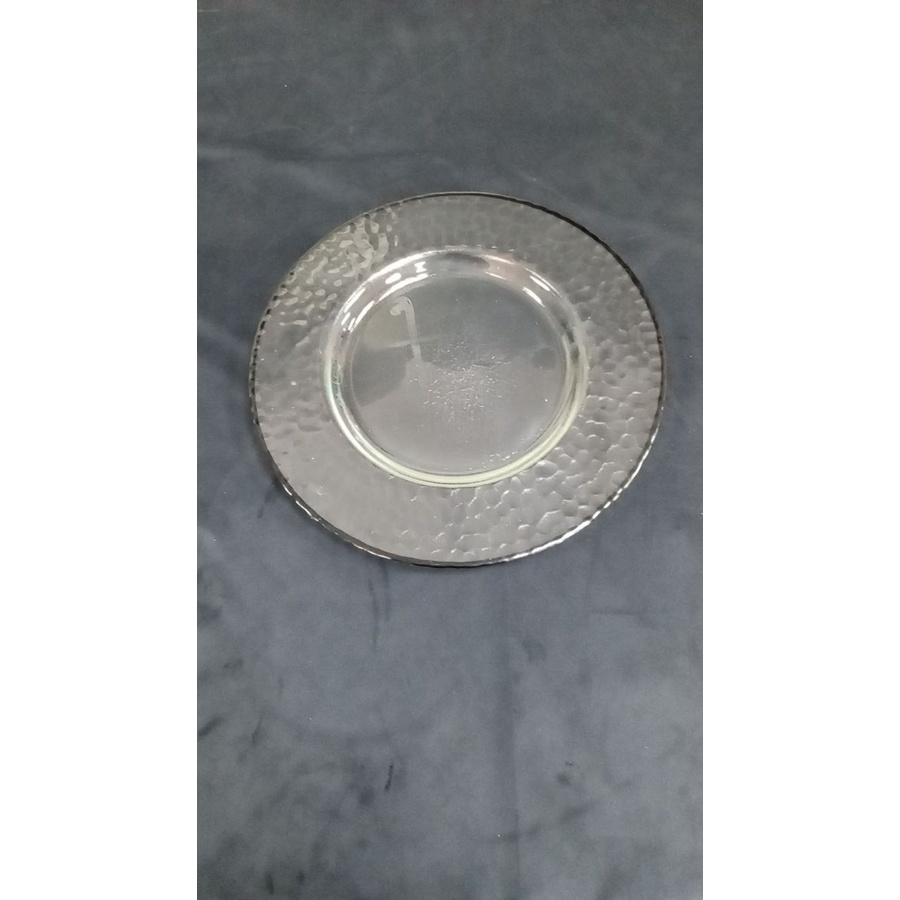 Подстановочная тарелка "Минимал" c черным кантом - Фото миниатюра 5