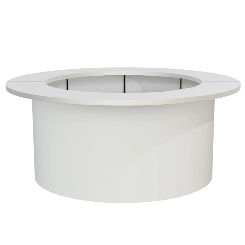 Барная стойка "Луна" 360 белый под кастомизацию 