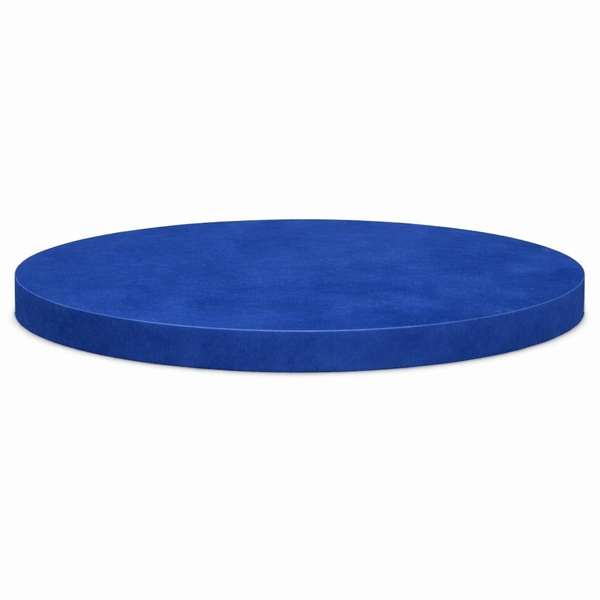 Подиум круглый Синий бархат