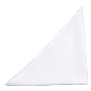 Салфетка полиэстер белая - Фото 1