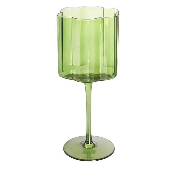 Бокал для вина "Floral" салатовый