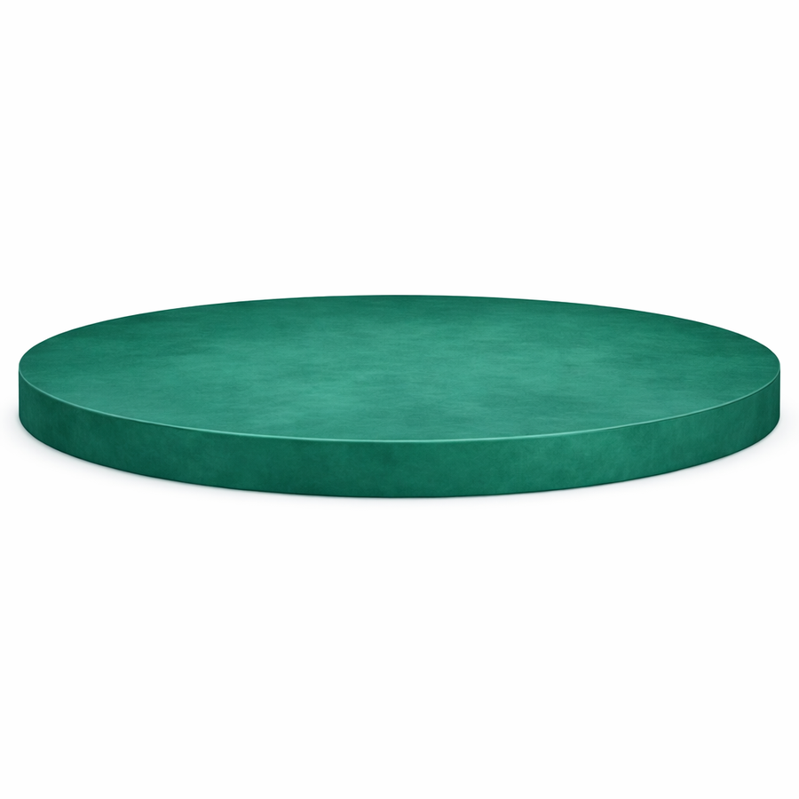 Обшивка подиума изумрудный бархат - Фото миниатюра 1