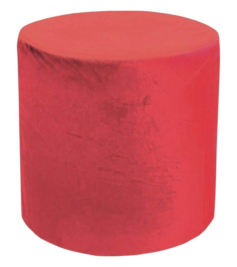 Чехол на пуф Нежно-Алый
