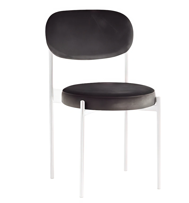 Стул Монако белый черный