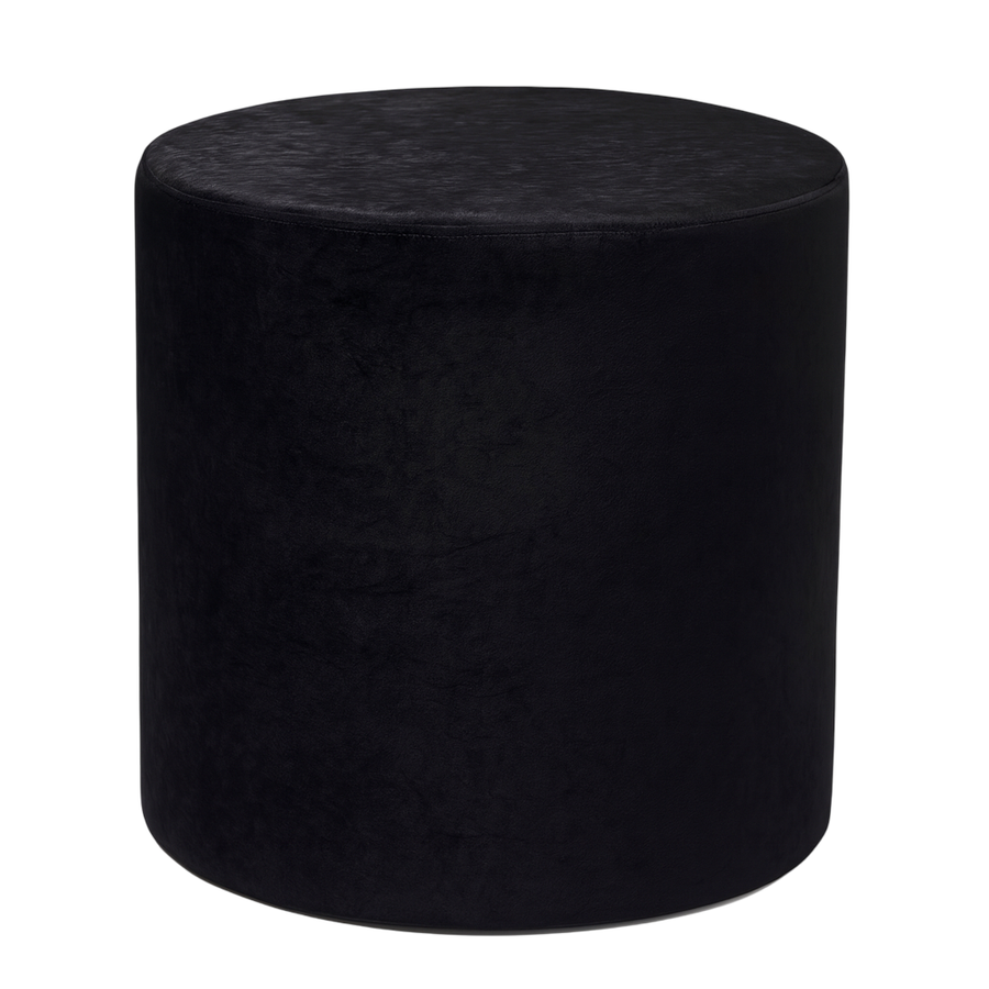 Пуф Люксор Тотал блэк - Фото миниатюра 1