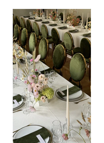 Салфетка бархатная мшистая