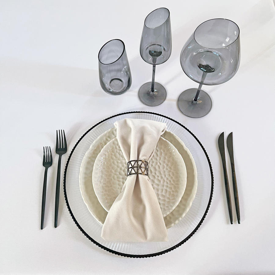 Набор приборов "Сафо" черных 2 шт - Фото миниатюра 13