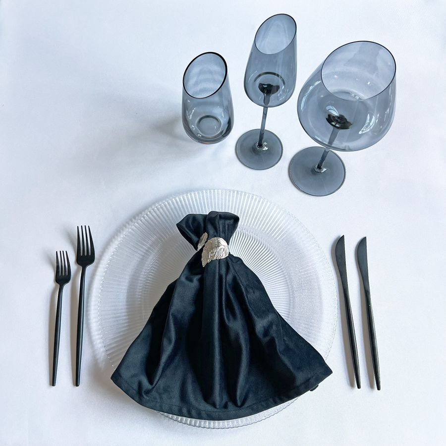 Набор приборов "Сафо" черных 2 шт - Фото миниатюра 10