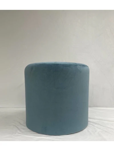 Пуф Люксор Пыльно-голубой - изображение 3