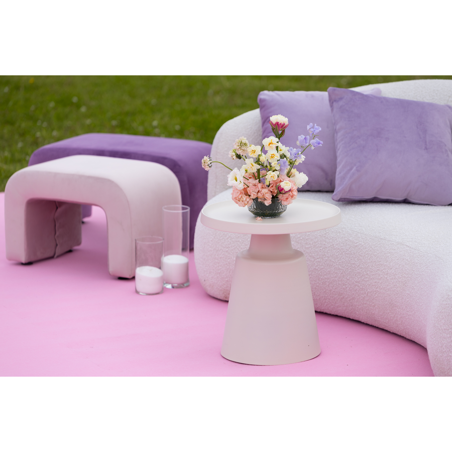 Пуфик "Боу" макс | фиалковый бархат - Фото миниатюра 4