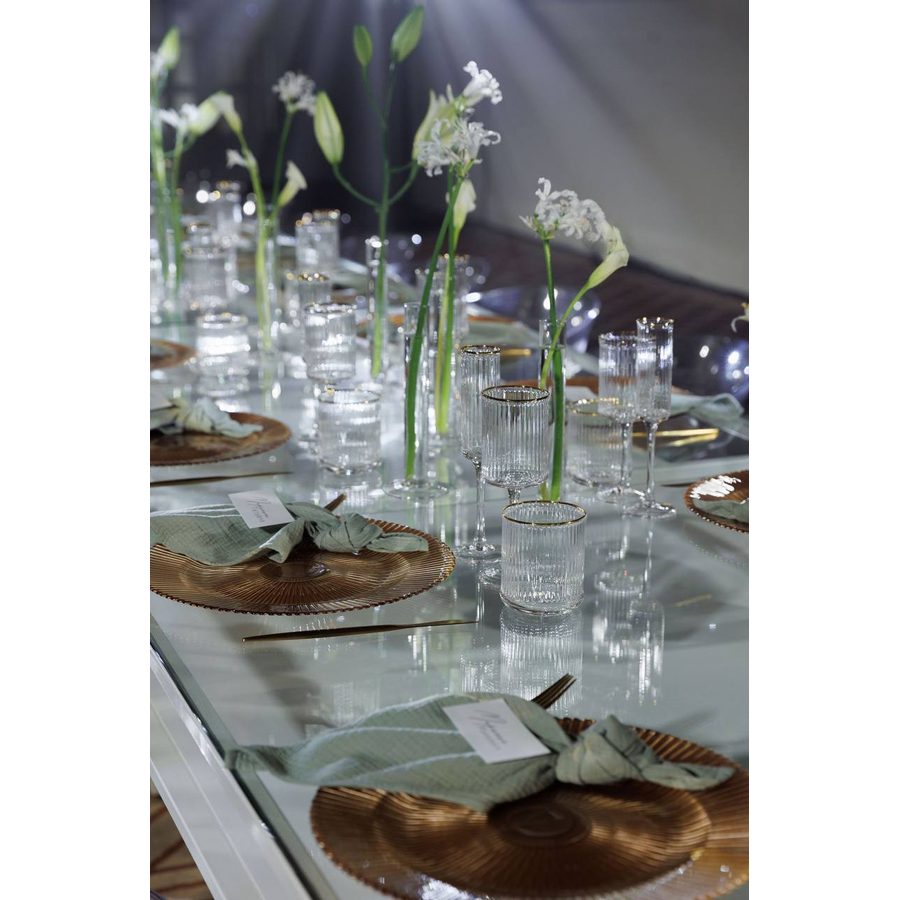 Набор бокалов "Бронте" с золотым кантом - Фото миниатюра 9