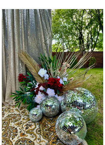 Зеркальный диско-шар 50 см