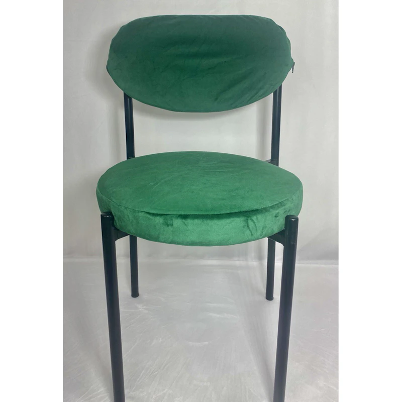 Стул Монако черный изумрудный