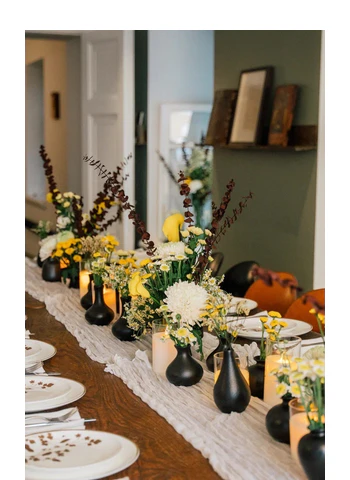 Набор черных ваз «Хомфарито»