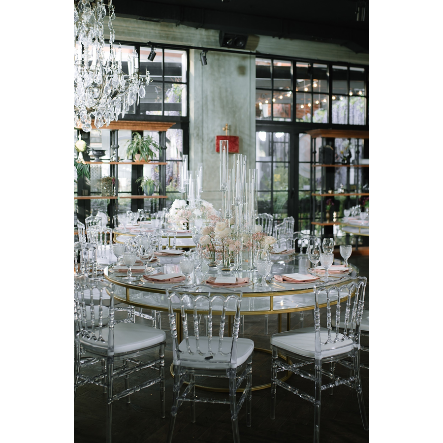 Стол "Лофт" золото 180 см - Фото миниатюра 3