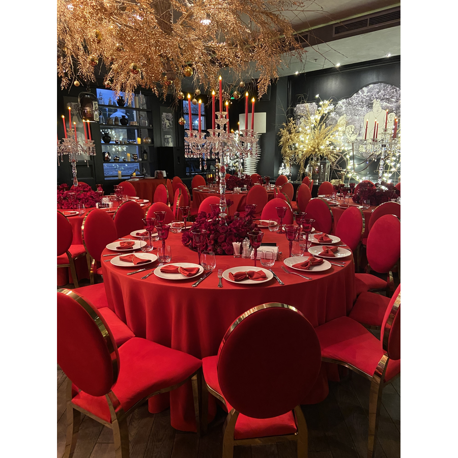 Стол круглый с мулетоном - Фото миниатюра 5