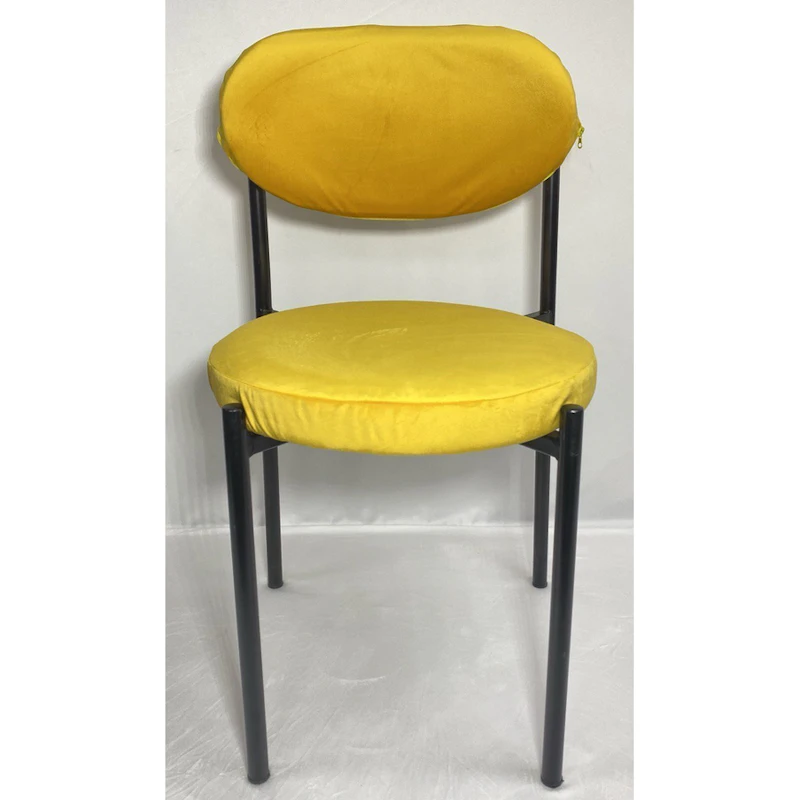 Стул Монако черный лимонный