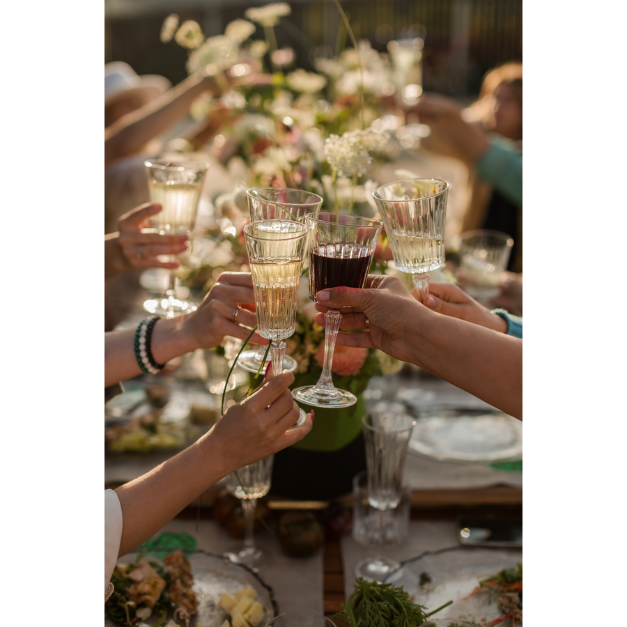 Бокал "Тартт" прозрачный под шампанское - Фото миниатюра 11