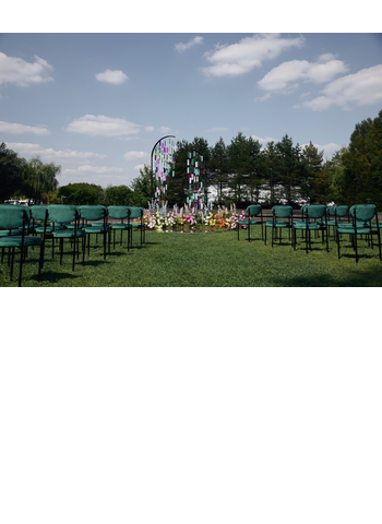 Стул Monaco черный изумрудный - изображение 3