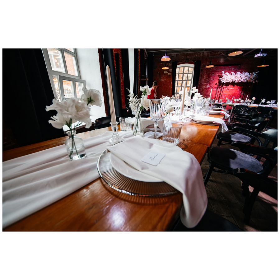 Салфетка бархатная "Бета" жемчужная - Фото миниатюра 4