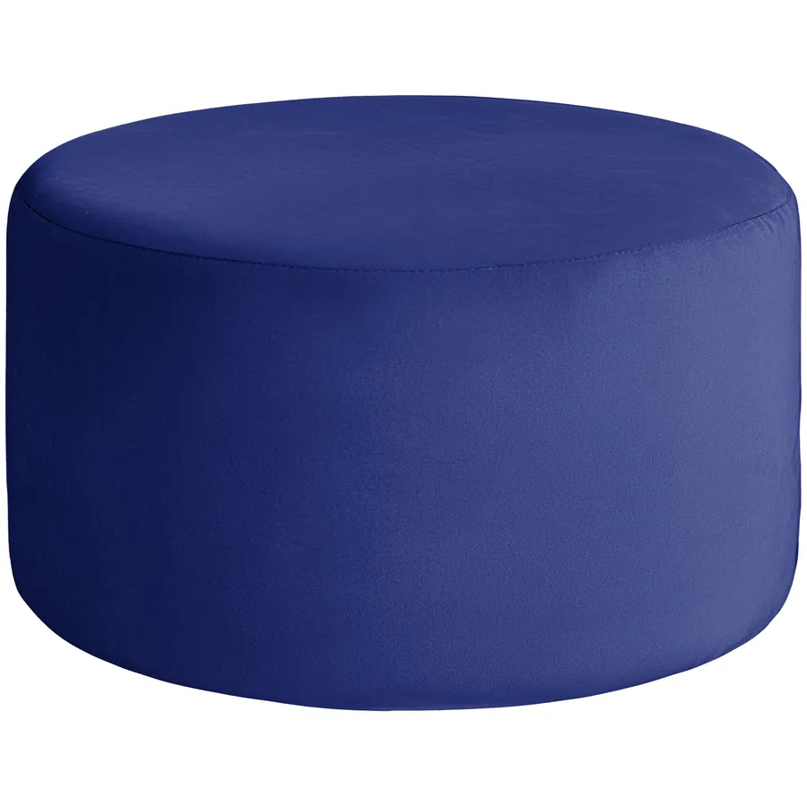 Чехол пуфик "Фуфик" макс синий Ван Гога бархат - Фото миниатюра 1