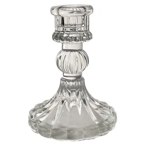 Подсвечник "Полумна" прозрачный