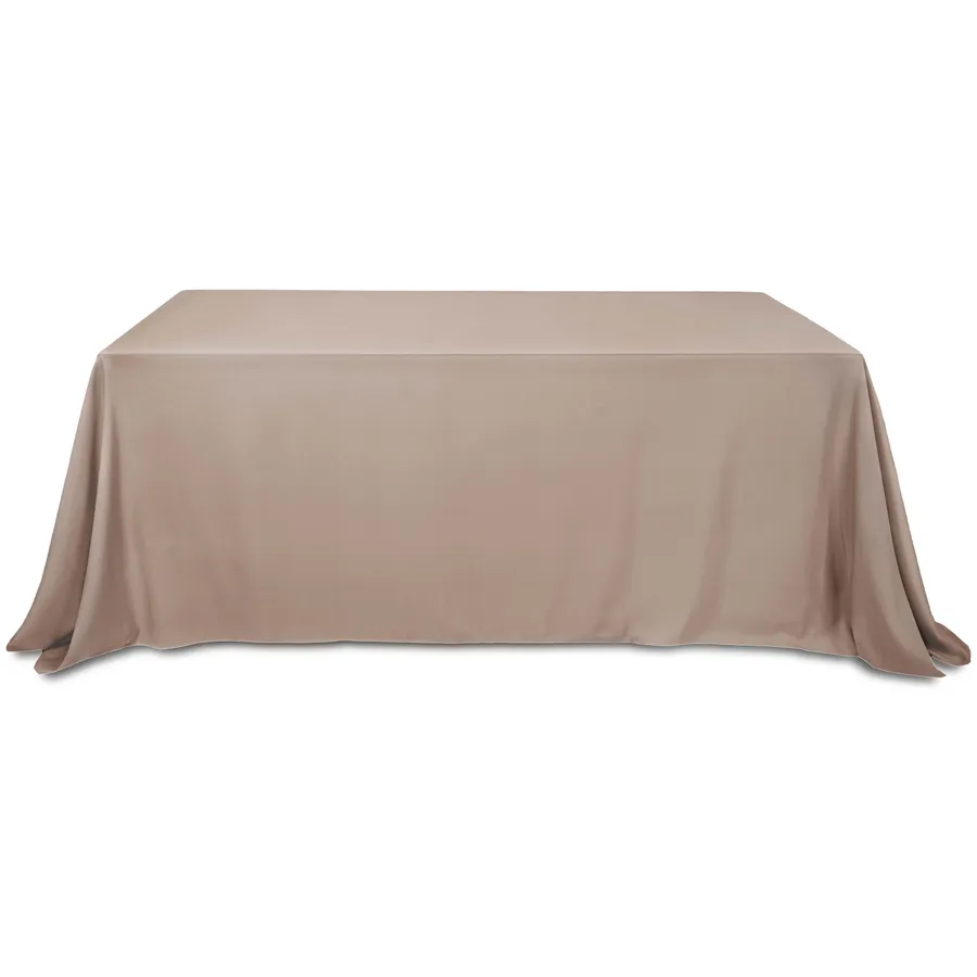 Скатерть "Альфа" капучино прямоугольная - Фото миниатюра 1