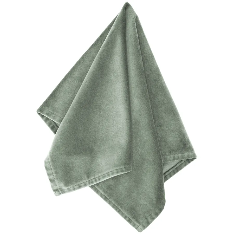 Салфетка бархатная "Бета" шалфей серебристый - Фото миниатюра 2