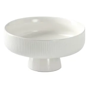 Ваза "Крюссоль" с белой ножкой под кензан