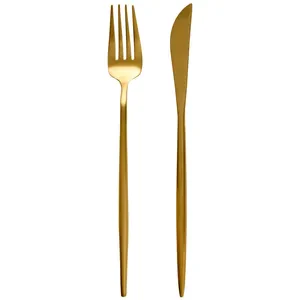 Набор приборов "Сафо" золотых 2 шт - Фото 1