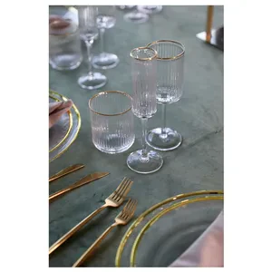 Вилка десертная "Сафо" золотая - Фото 2