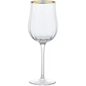 Бокал "Санд" с золотым кантом винный