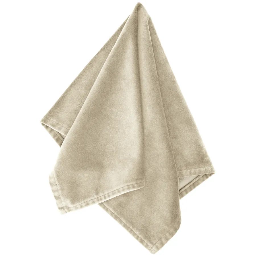 Салфетка бархатная "Бета" миндальный латте - Фото миниатюра 2