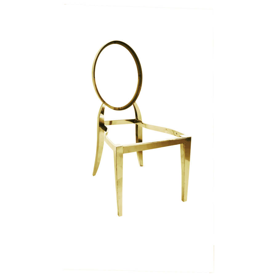 Каркас стула "Вашингтон" золотой - Фото миниатюра 1