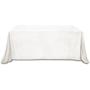 Скатерть бархатная "Бета" жемчужная прямоугольная