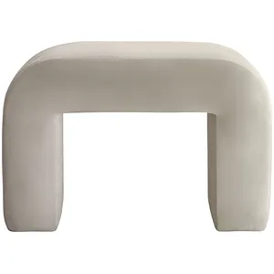 Пуфик "Боу" мини кокосовый раф бархат