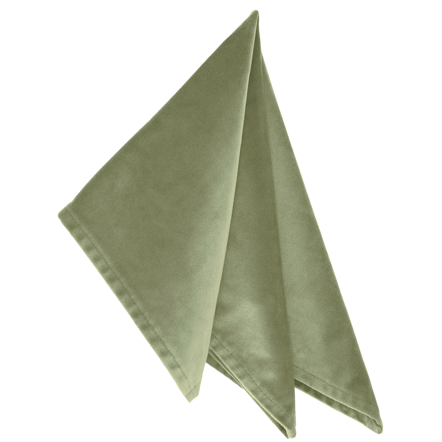 Салфетка бархатная "Бета" светло-зеленая - Фото основное 1