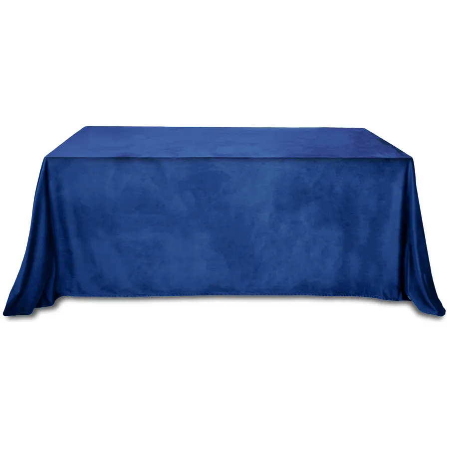 Скатерть бархатная "Бета+" синий Ван Гога прямоугольная - Фото миниатюра 1