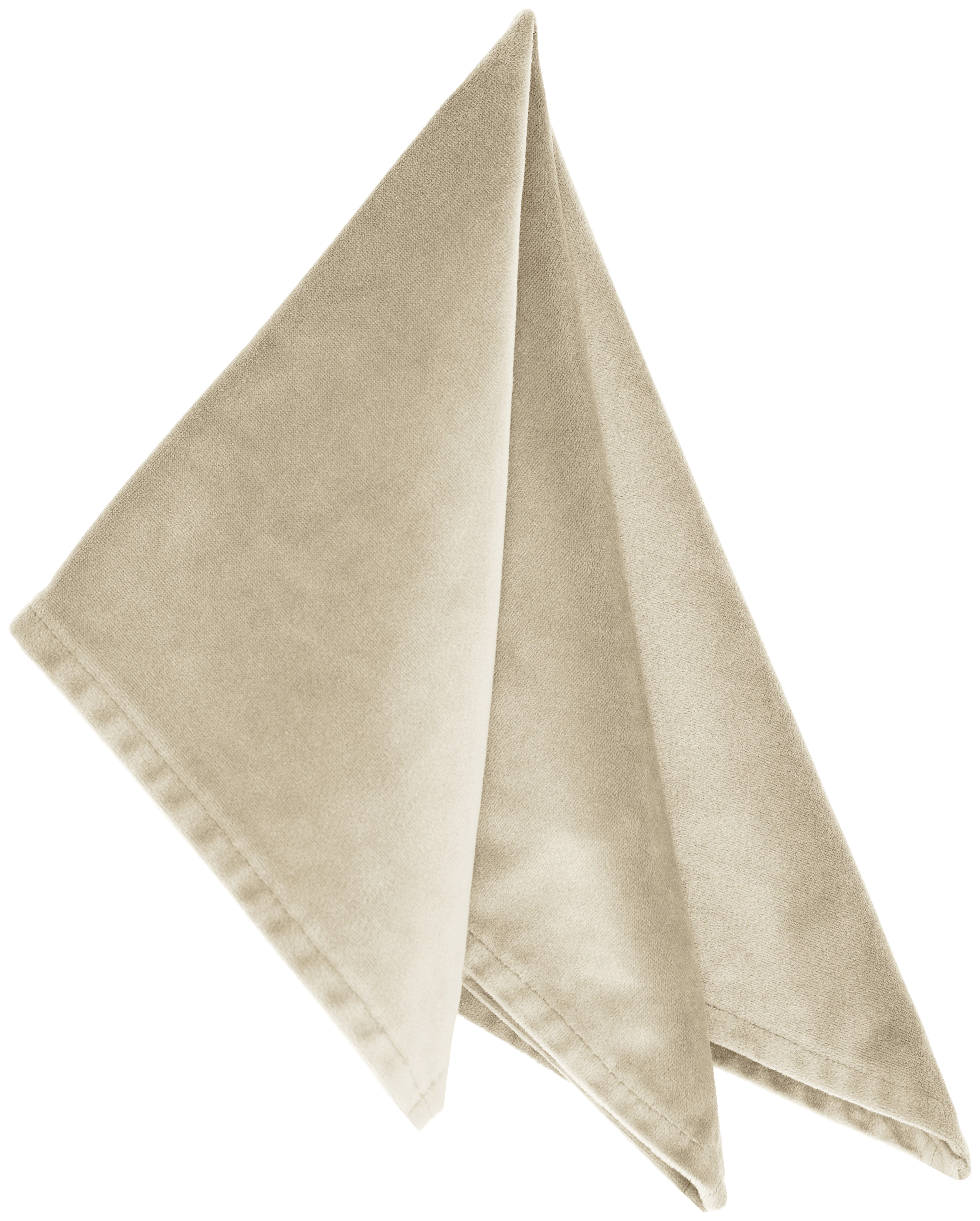 Салфетка бархатная "Бета" миндальный латте