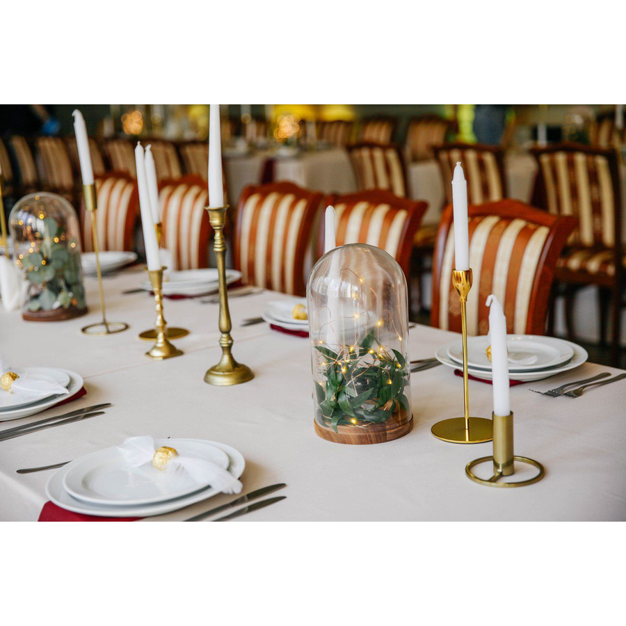 Подсвечник "Гера" низкий - Фото миниатюра 2