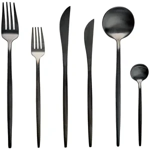 Набор приборов "Сафо" черных 6 шт