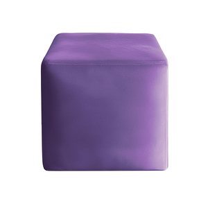 Пуфик "Квадро" фиолетовый люпин бархат