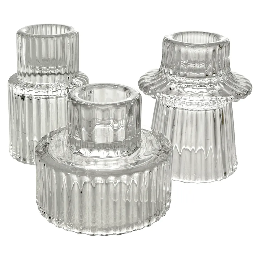 Набор подсвечников "Гриффиндор" прозрачные - Фото основное 1