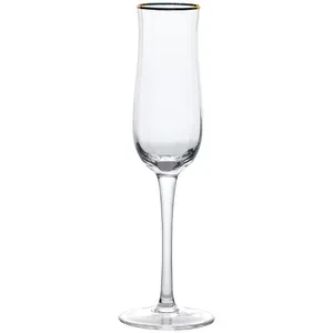 Бокал "Санд" с золотым кантом под шампанское