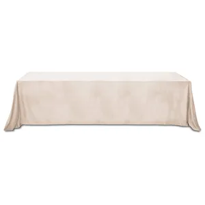 Скатерть бархатная "МЕГАБета" кокосовый раф прямоугольная